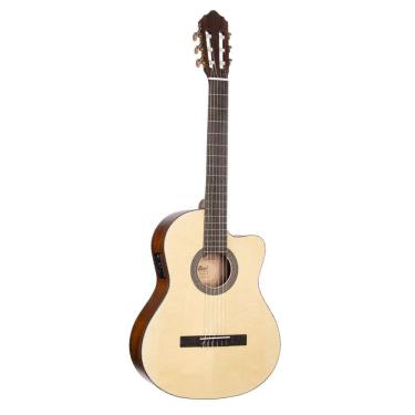 Imagem de Violão Cort Nylon Elétrico 6 Cordas Ac 120ce Op