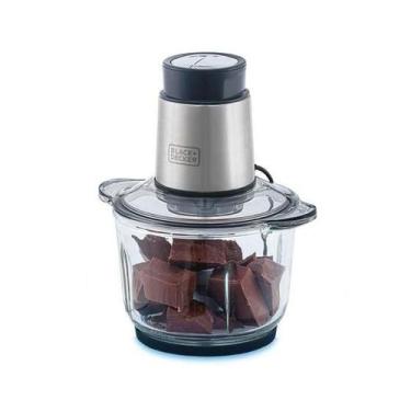 Imagem de Processador Gourmand Gris C/ Tigela de Vidro 127V MP300G BR Black Deck