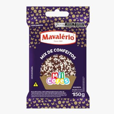 Imagem de Mix De Confeitos 150g - Mavalerio, Marrom