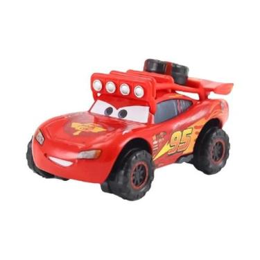 Imagem de Carro De Brinquedo Diecast Azul Lightning McQueen 155 Disney Cars Pixa