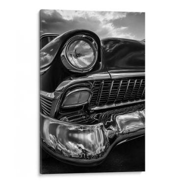 Imagem de Quadro decorativo Carro Clássico Sob o Céu Tempestuoso - Art Canvas, 2