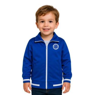 Imagem de Jaqueta Infantil Cruzeiro Oficial - Revedor, Azul, Tam 1