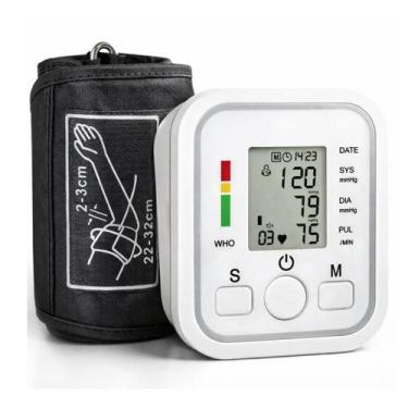 Imagem de Monitor De Pressão Arterial De Braço Digital com Voz em Português Med 