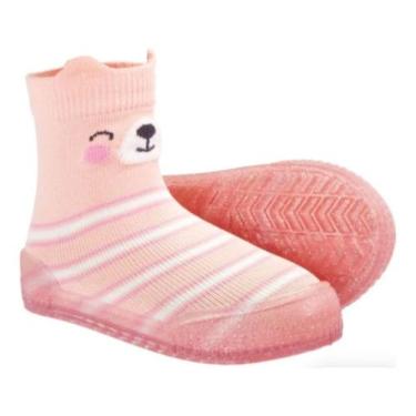 Imagem de Meia Com Sola Bebê -pimpolho Conforto E Estilo Menina Menino - NoBrand