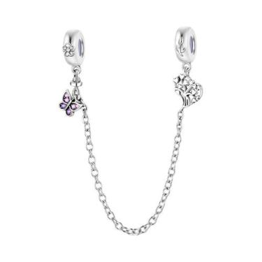 Imagem de Pingentes De Urso Fofo Banhados a Prata Para Pulseiras De Amizade Femi