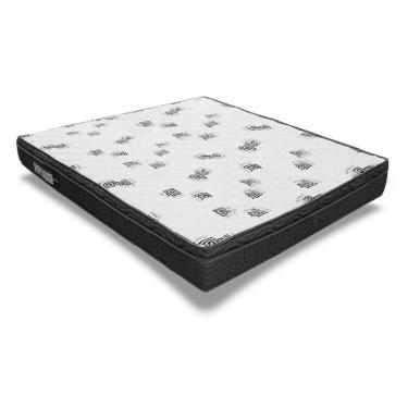 Imagem de Colchão Queen Espuma D45 Light Pillow Top Europeu 158x198x17cm Ortobom