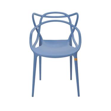 Imagem de Cadeira Polipropileno Allegra Rivatti Azul Caribe