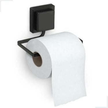 Imagem de Suporte Banheiro Lavabo Porta Papel Higiênico de Parede Fixação Dupla 