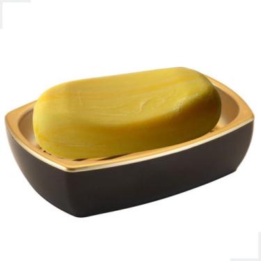 Imagem de Porta Sabonete Sabão em Barra Saboneteira de Bancada Pia Banheiro Lava