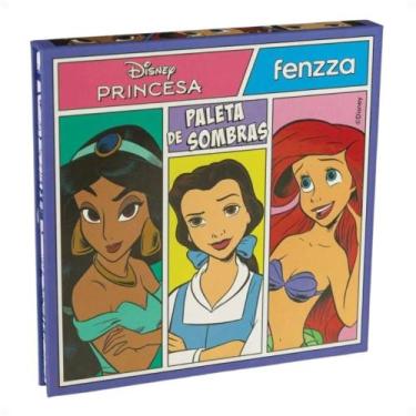 Imagem de Paleta De Sombras Fenzza Disney Princesa Jasmine, Bela e Ariel Dis130 