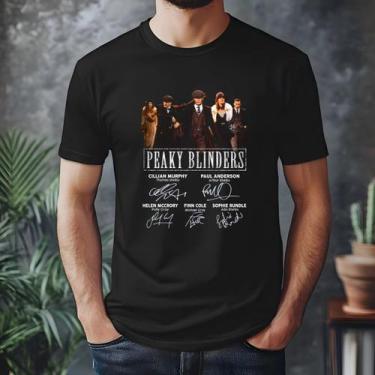 Imagem de Camiseta Serie Peaky Blinders 100% Algodao Assinaturas - Estamparia & 