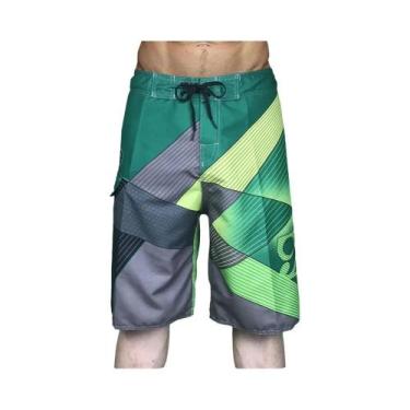 Imagem de Bermuda Masculina Estampada Para Natação, Surf, Praia E Corrida, Moda 