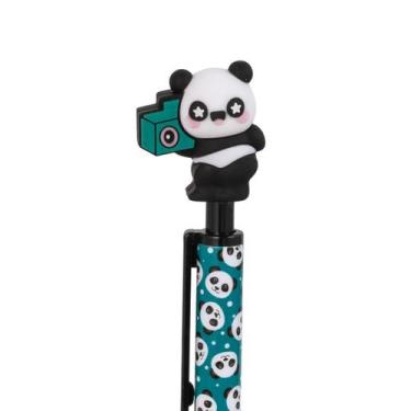 Imagem de Lapiseira BRW Plástica Divertida Panda Colors 0.7mm  Design Fofo e Esc