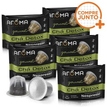 Imagem de Kit Cápsulas de CháDetox Aroma - Compatíveis com Nespresso - 50 un. - 