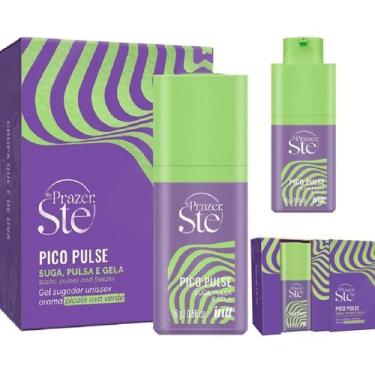 Imagem de Lubrificante Pico Pulse Vibra Suga Gela Uva Verde Intt