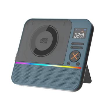 Imagem de CD Player Portátil MONODEAL Bluetooth Luz RGB Controle Remoto