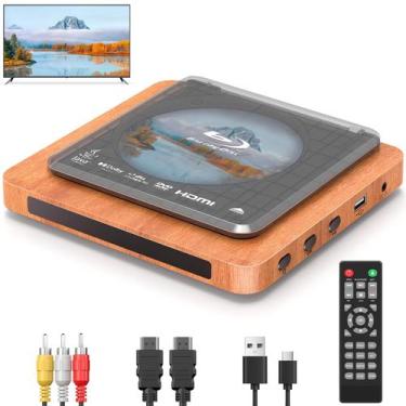 Imagem de Leitor de Blu-ray DID A R 2025 1080P USB Dolby Audio Retro