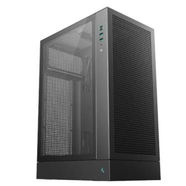 Imagem de Gabinete Gamer Deepcool CH170 Plus S/Fan S/Fonte Micro ATX Vertical Pr