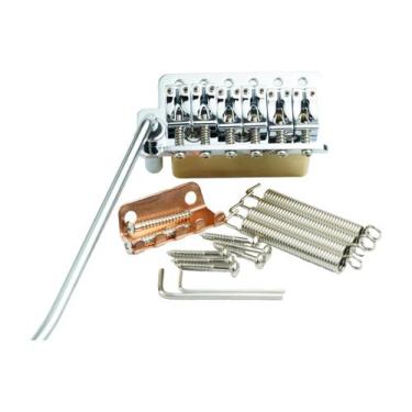 Imagem de Ponte para Guitarra Guyker 1013A Canhoto Cromado para 6 Cordas
