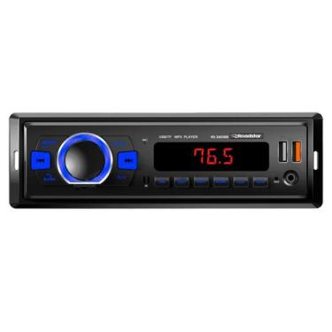 Imagem de Radio Automotivo Bluetooth Roadstar RS2605BR Plus Mp3 Usb FM Painel 7 