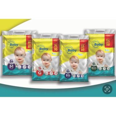 Imagem de Fralda Infantil Primeiro Baby Confort G com 74 unidades