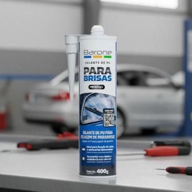 Imagem de Adesivo Selante Elastico P/ Parabrisa Pu40 Barone 400g