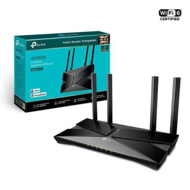 Imagem de Roteador TP-Link Archer AX53, Gigabit, Wi-Fi 6, Dual Band (2.4/5GHz), 