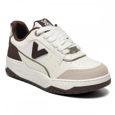 Imagem de Tenis Via Marte 27601013 Flatform Feminino, Off white, 37