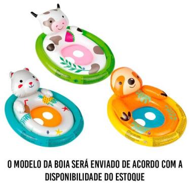 Imagem de Boia Inflável Oval com Fralda Bichinhos Sortidos - Mor