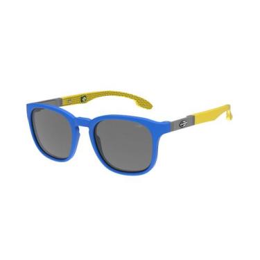 Imagem de Óculos Solar Infantil Mormaii Vancouver Nxt M0137kd901 Azul Fosco Lent