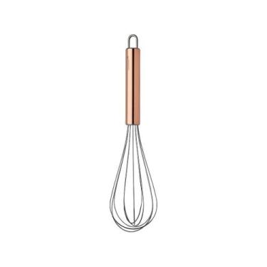 Imagem de Batedor De Clara Fouet Manual De Inox Com Cabo Metalizado Ro - Oem, Br