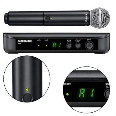 Imagem de Microfone sem Fio Shure Blx24br Pg58-j10, BIVOLT