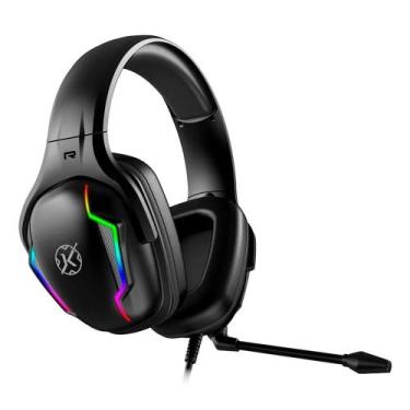 Imagem de Headset Gamer Kalkan Munin, RGB, Surround 7.1, Adaptador USB Tipo-C, P
