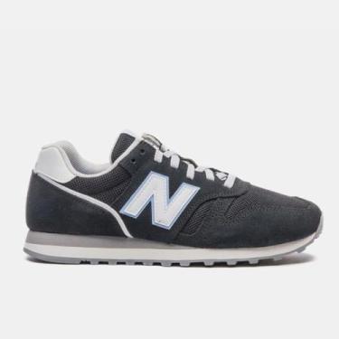 Imagem de Tênis New Balance 373 V2 Feminino Preto Azul, Preto azul, 37