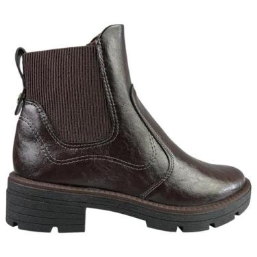 Imagem de Bota Chelsea Dakota Feminina Cano Curto Original Preta Confortável com