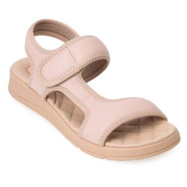 Imagem de Sandália Piccadilly Papete Esporão Tira Colante Feminino 571004 - Rose