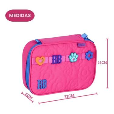 Imagem de Estojo Box Rebecca Bonbon Escolar Juvenil - Clio