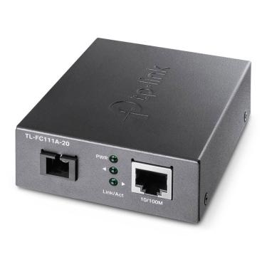 Imagem de Conversor de Mídia WDM 10-100Mbps TL-FC111A-20 para Ethernet e Fibra Óptica com Tecnologia WDM TP-Link