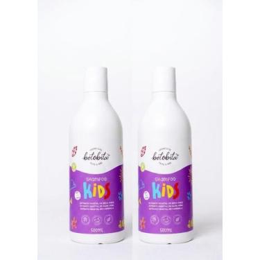 Imagem de Kit 2 shampoo kids betobita vegano hidratacao infantil cacho