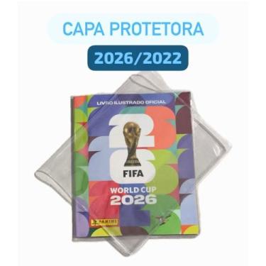 Imagem de Capa Protetora para Álbum da Copa do Mundo 2026 Brochura - Tesouro Exc