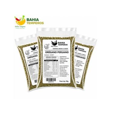 Imagem de Orégano Peruano 100 Natural Desidratado Temperos Finos para Carnes, Ma