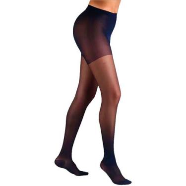 Imagem de Meia-Calça Sigvaris Audace 15-20mmHg Fechada Preta Tam C