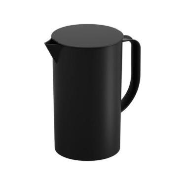 Imagem de Jarra Com Tampa Casual 19,2 X 13,5 X 22,4 Cm 2 L Preto Coza