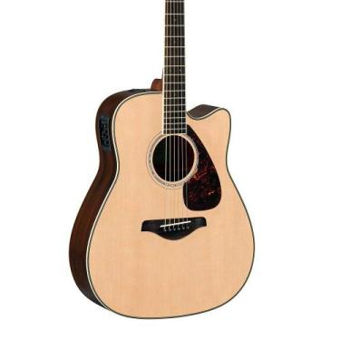 Imagem de Violão Yamaha FGX830C NT Natural Eletroacústico Folk De Aço, UNICA, U
