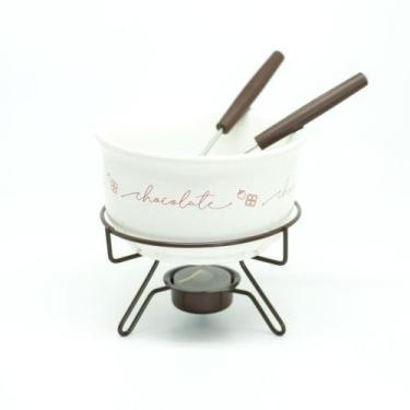 Imagem de Conj fondue 1975 chocolate 5pcs forma, UNICA