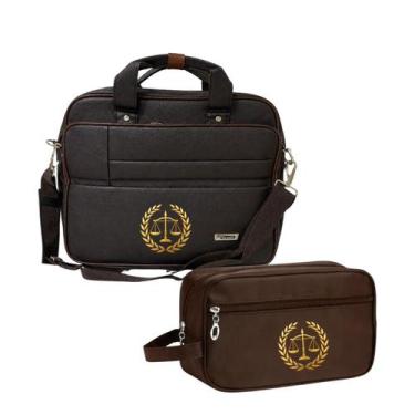 Imagem de Kit Pasta Executiva Necessaire Direito Advogado Advogada - - Mormino, 