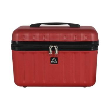 Imagem de Frasqueira De Viagem Média Polo King 14 Polegadas, Vermelho