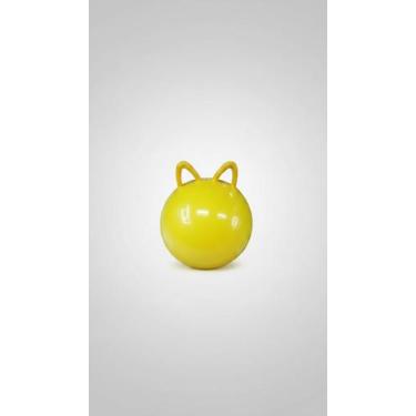 Imagem de Bola Pula Pula Inflável Infantil 45cm Amarelo - Congratulations Store