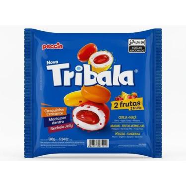Imagem de Bala Tribala 2 Frutas Peccin 500g