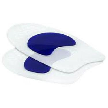 Imagem de Meia Palmilha com Botão de Silicone Azul Tamanho Único - Impec